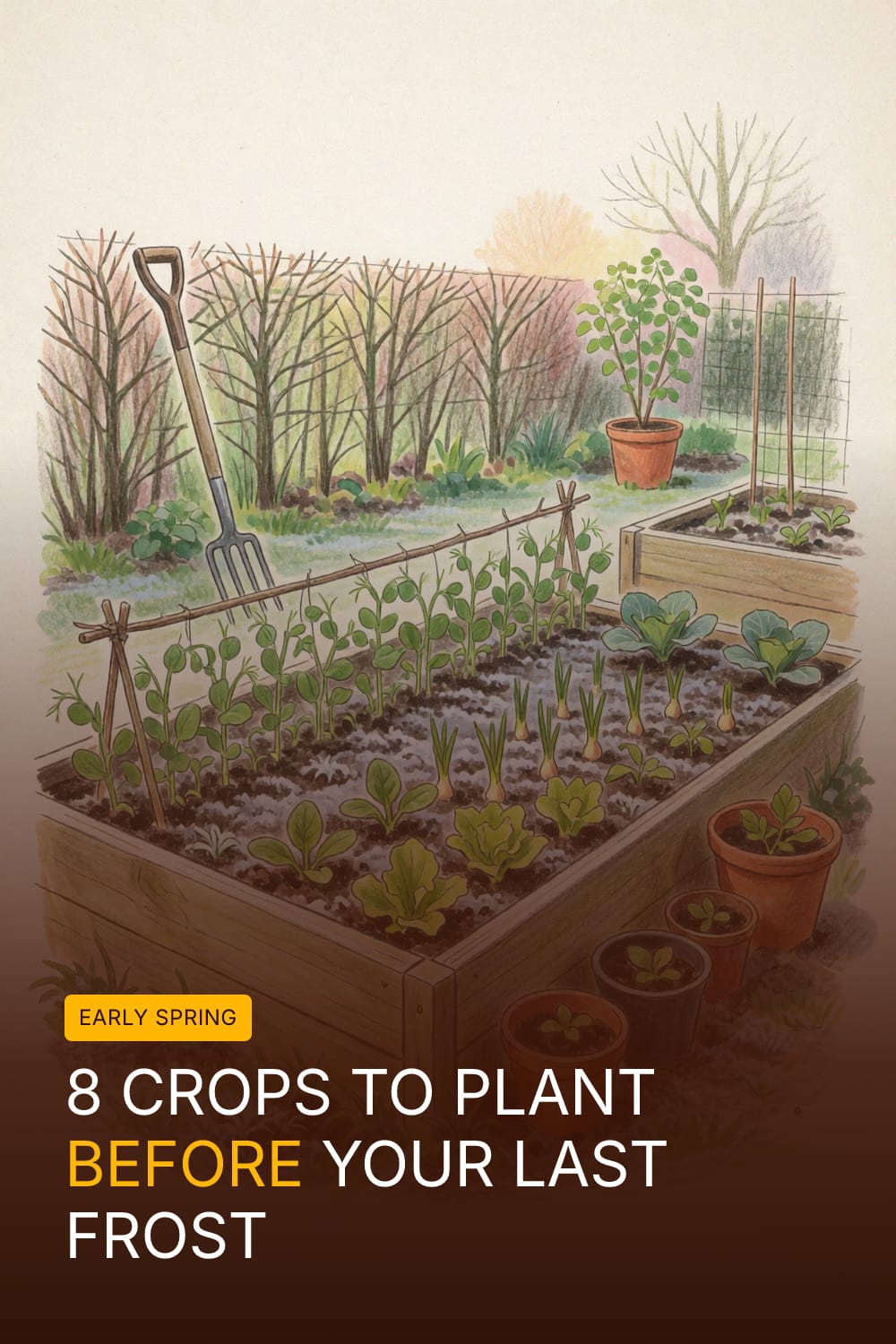 8 Crops to Plant Before Your Last Frost