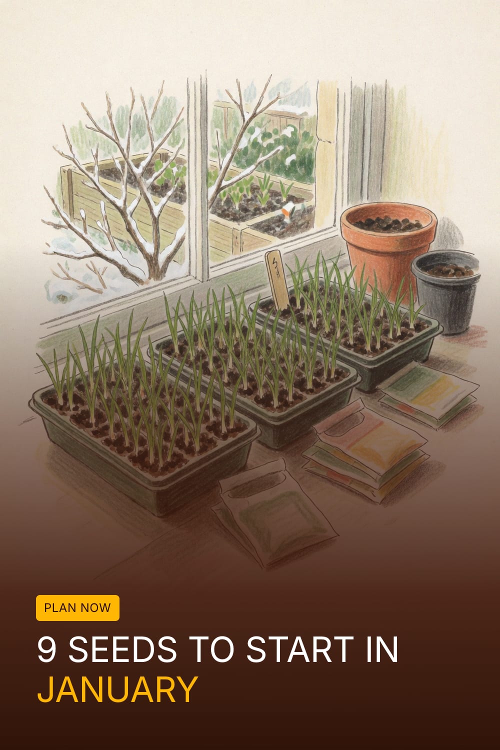 9 Seeds to Start in January