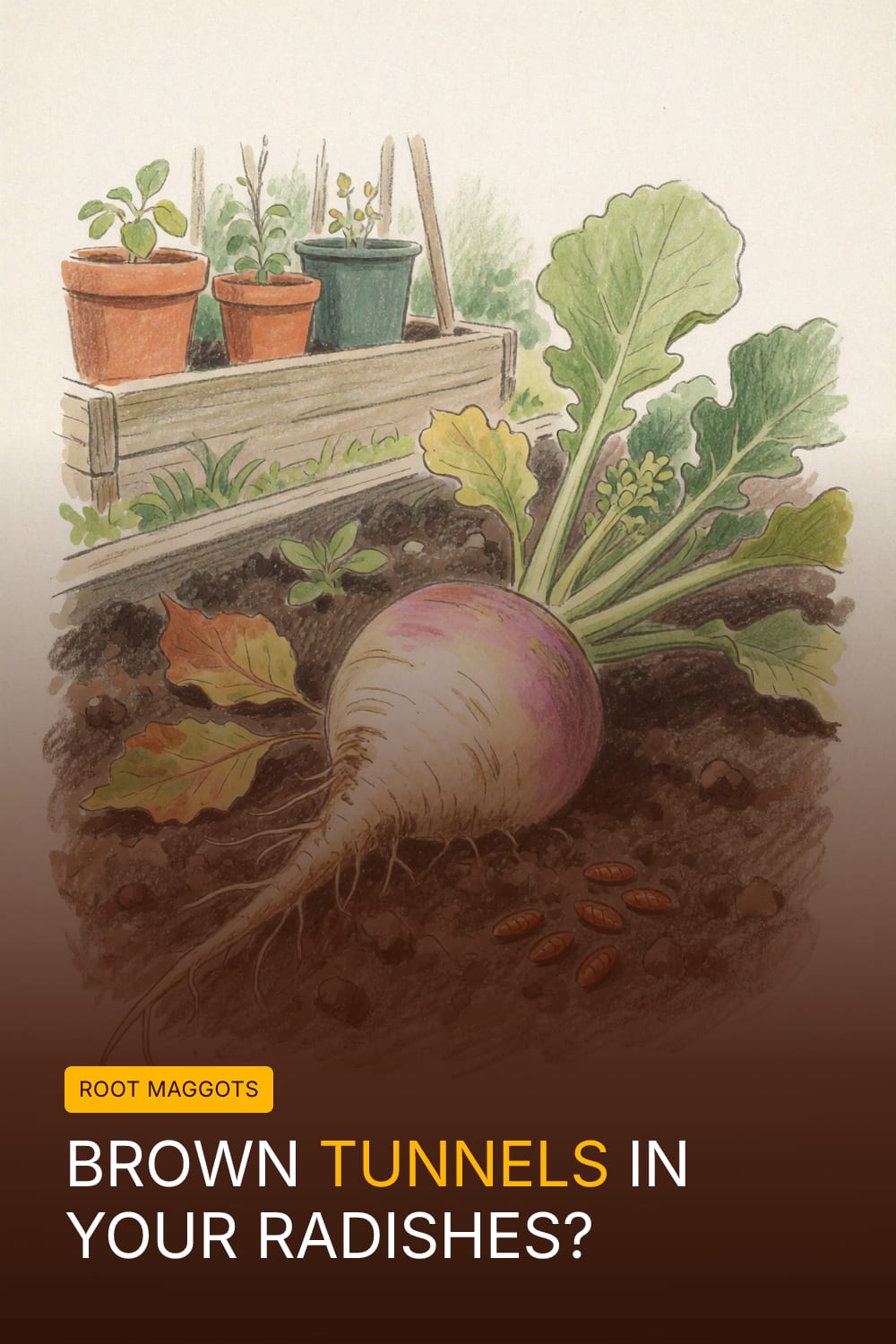 Brown Tunnels in Your Radishes?