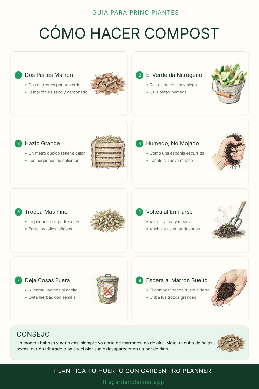 Cómo hacer compost