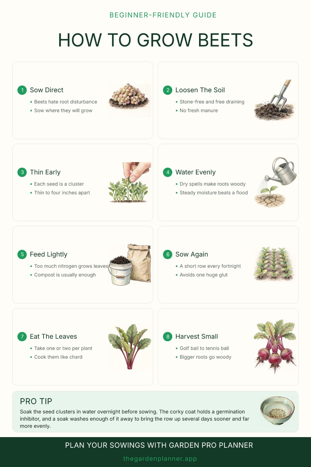 How to grow beets