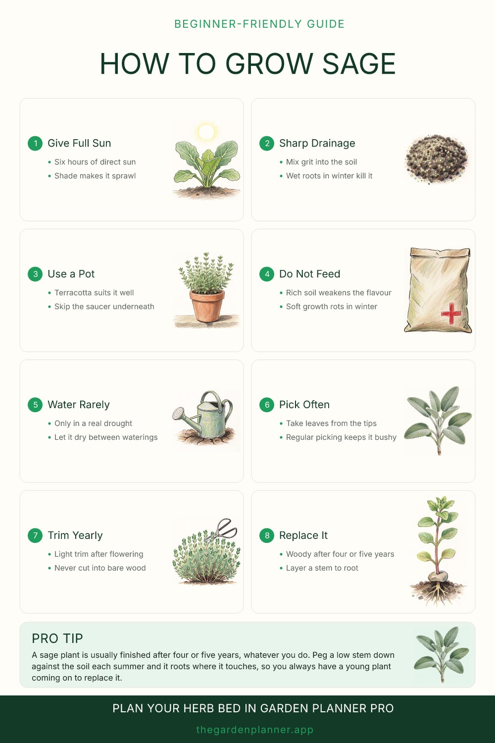 How to grow sage