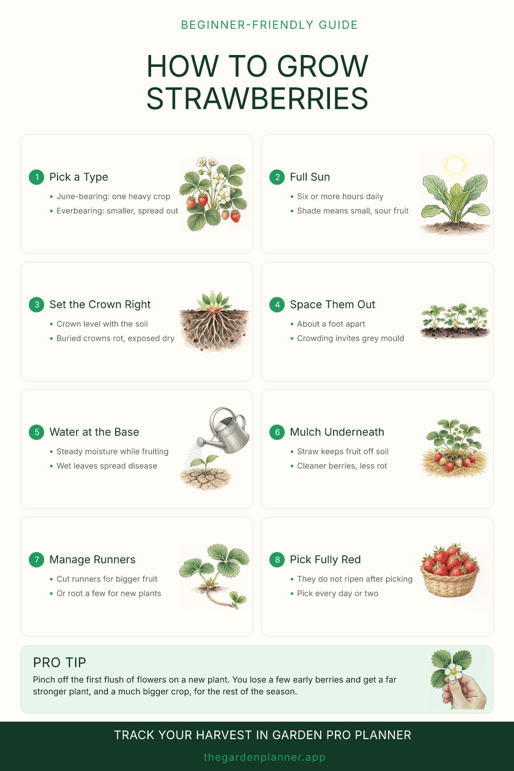 How to grow strawberries
