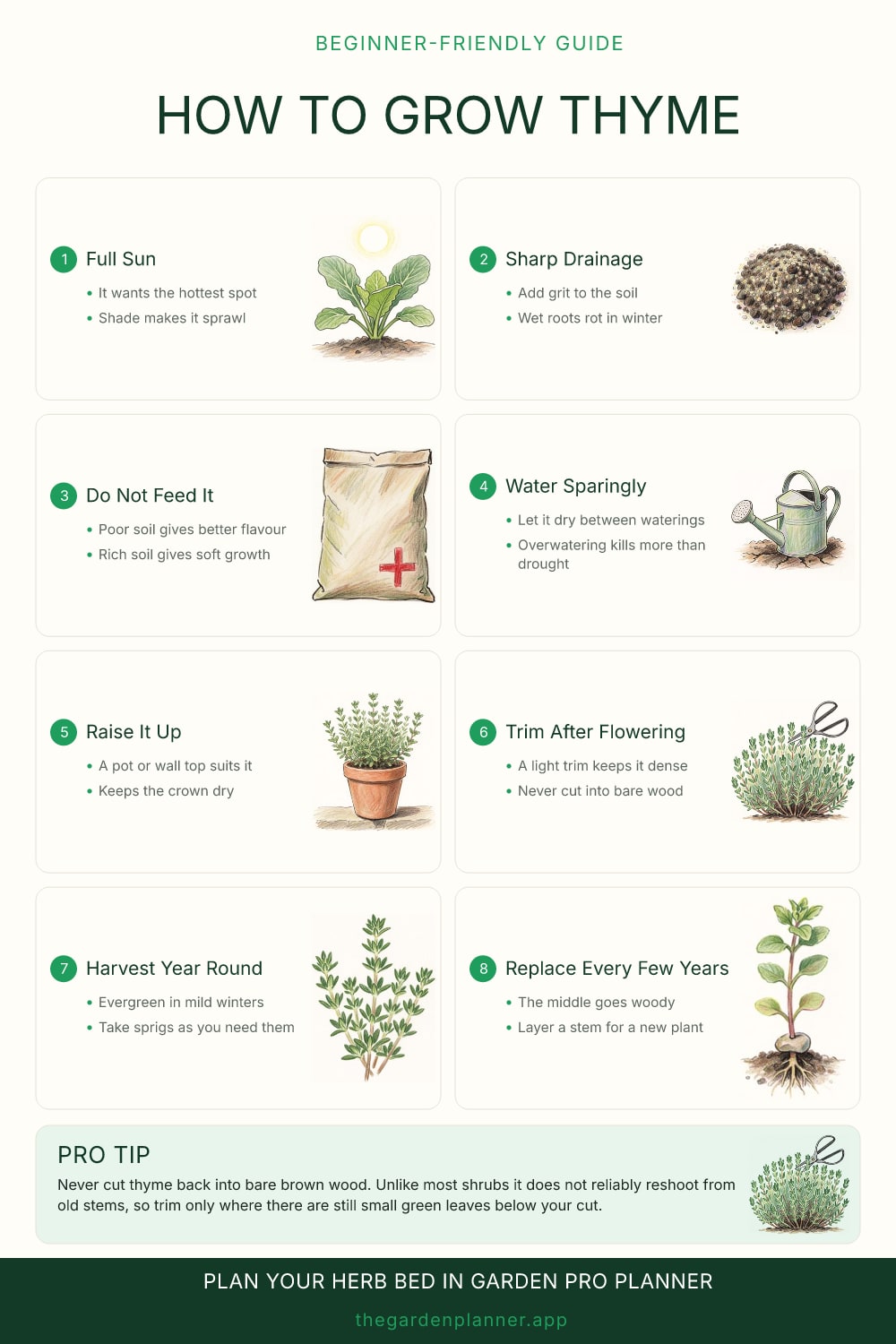 How to grow thyme