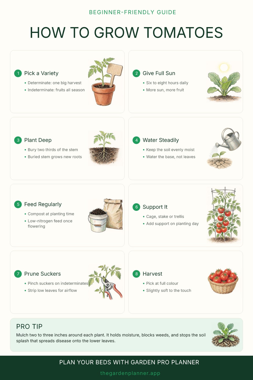 How to grow tomatoes