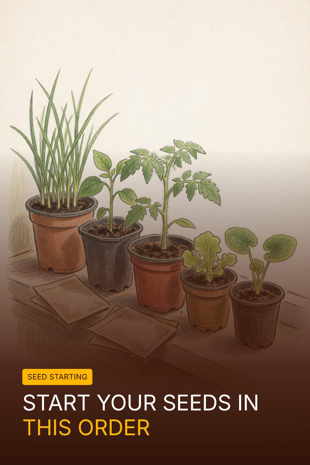 Start Your Seeds in This Order