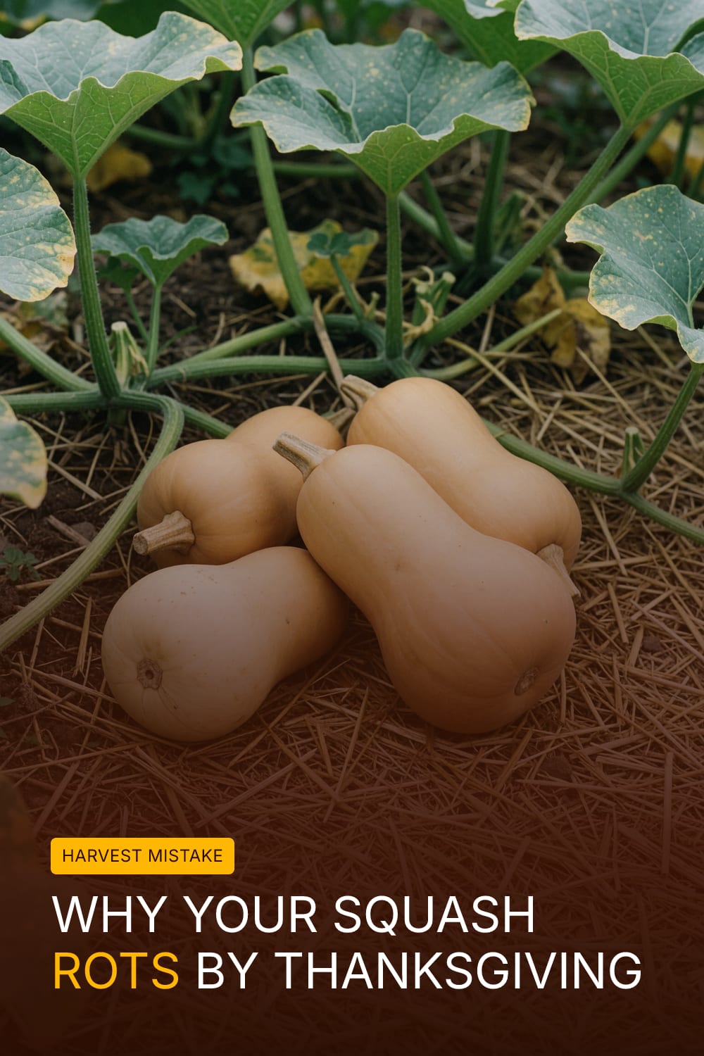 Why Your Squash Rots by Thanksgiving