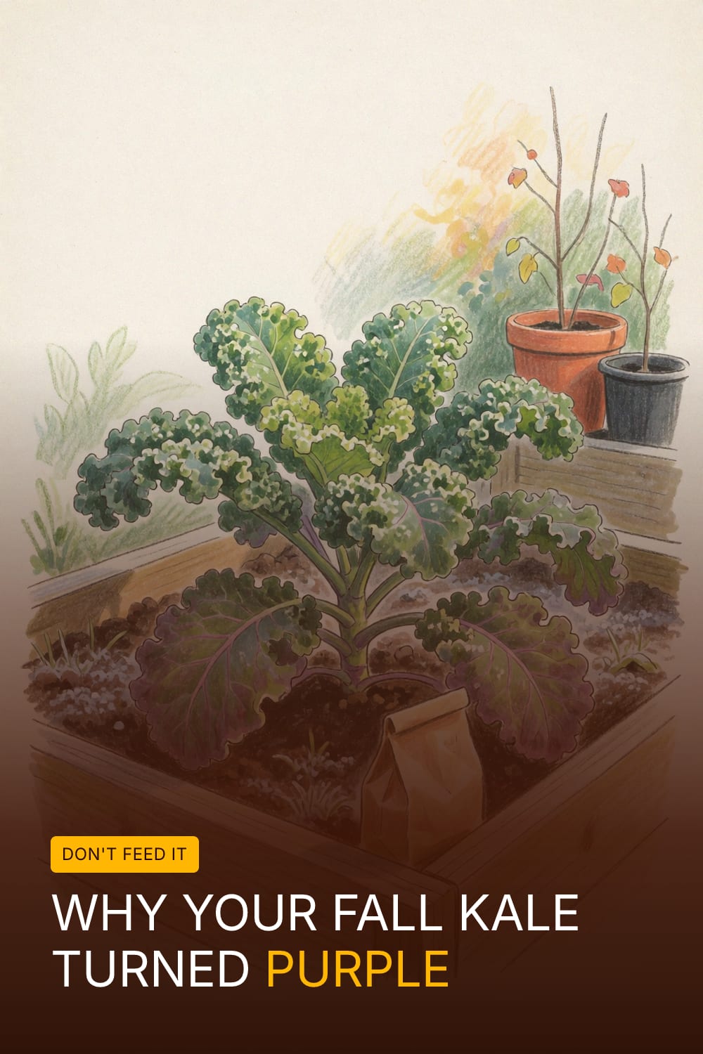 Why Your Fall Kale Turned Purple